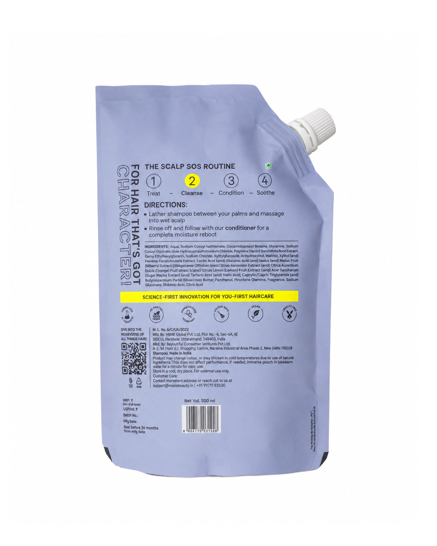 Scalp Reviving Shampoo Refill Pack 500ml