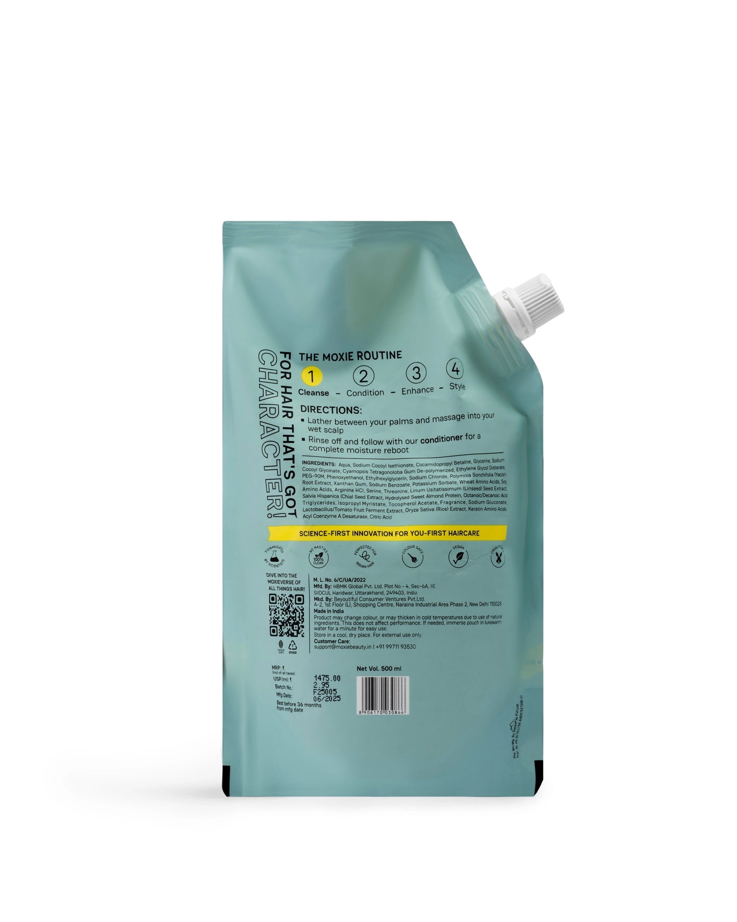 Rinse. Refill. Repeat. Shampoo + Refill Pouch