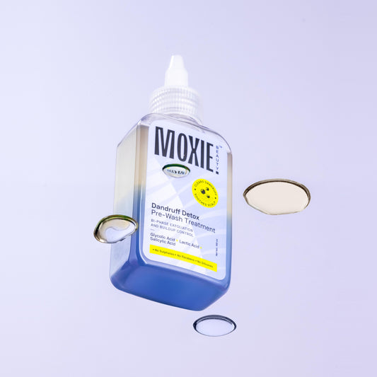 Moxie Beauty Dandruff Detox Pre Wash Treatment for dandruff free scalp