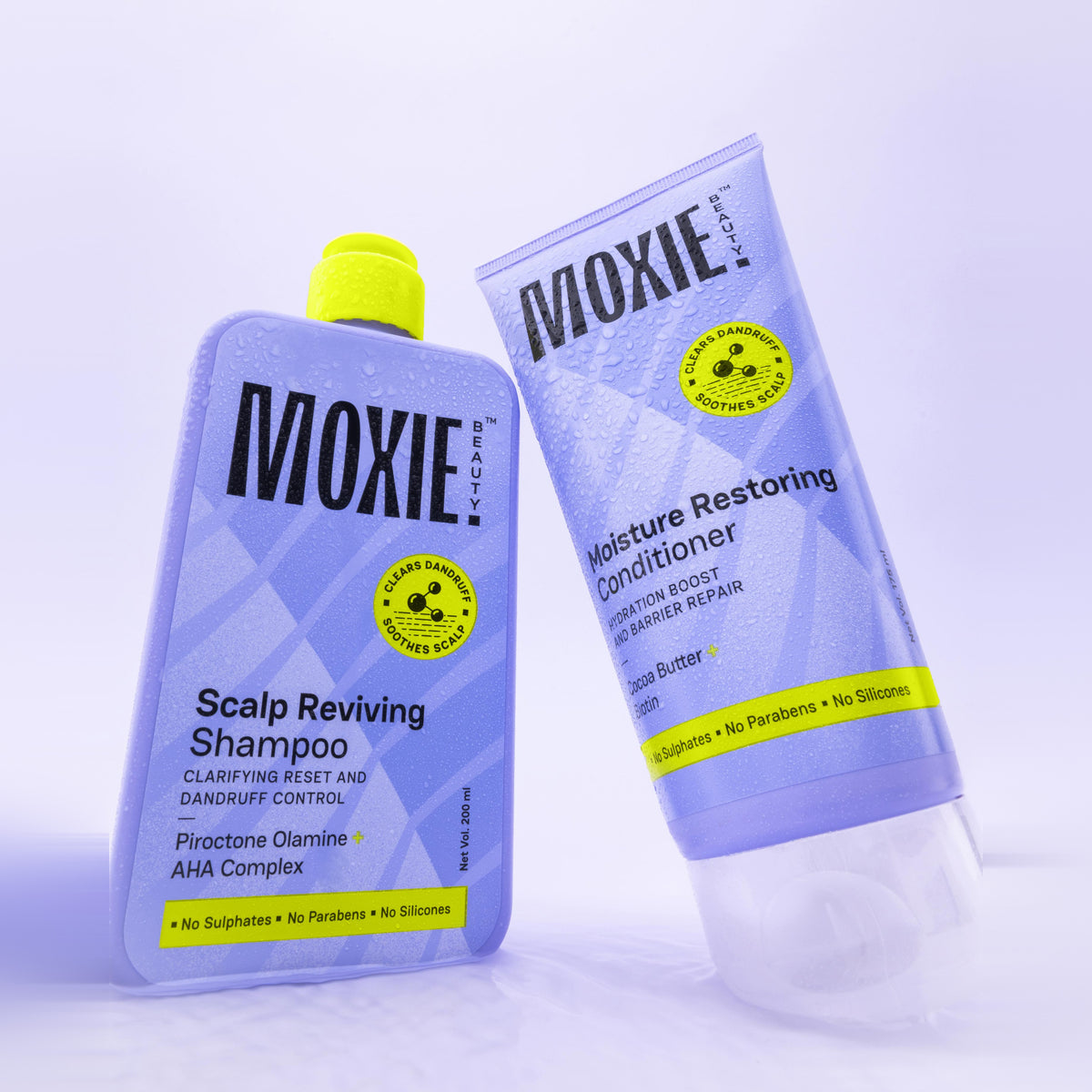 Moxie Scalp SOS Wash Duo Anti-Dandruff Shampoo & Conditioner Set for Itchy Flaky Scalp India