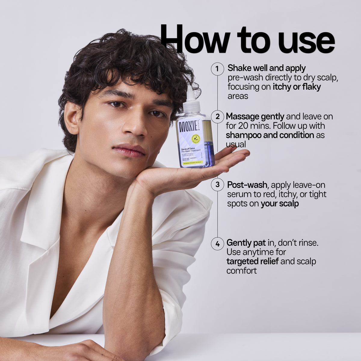 How to use Moxie Beauty Scalp Treatment Serum Duo for best scalp care results