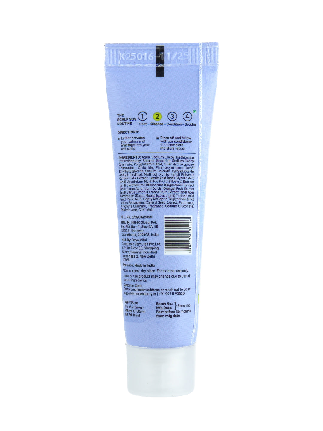 Scalp Reviving Shampoo, 10ml