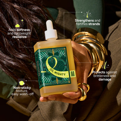 
Moxie Beauty Cocoa Hemp Almond Hair Oil benefits for strong nourished hair