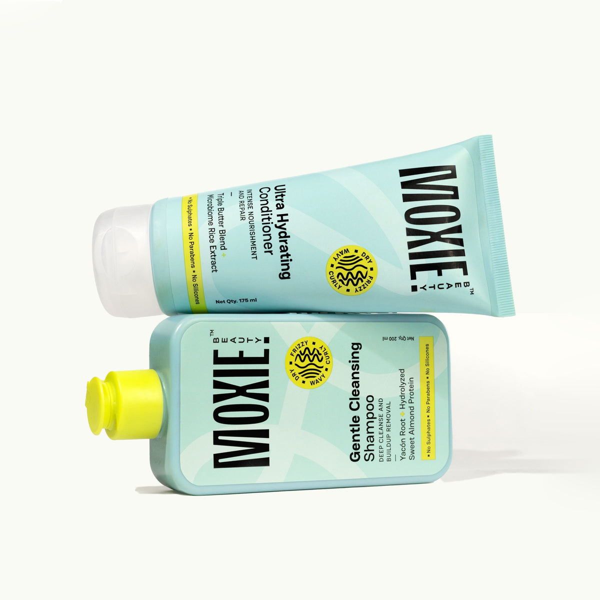 Rinse & Shine Duo with shampoo and conditioner for scalp care and healthy-looking hair