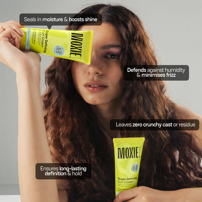
Curl Cream Benefits are curl definition, controls frizz, and leaves curls soft and bouncy