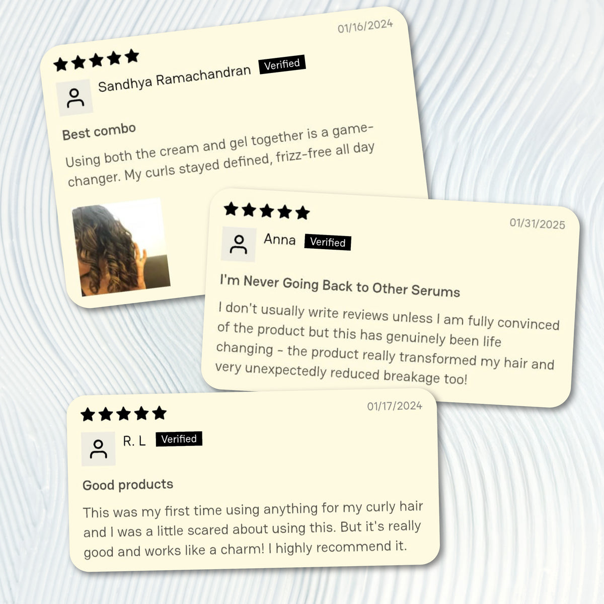 Verified customer reviews of Super Defining Curl Cream 500ml for defined, frizz-free curls