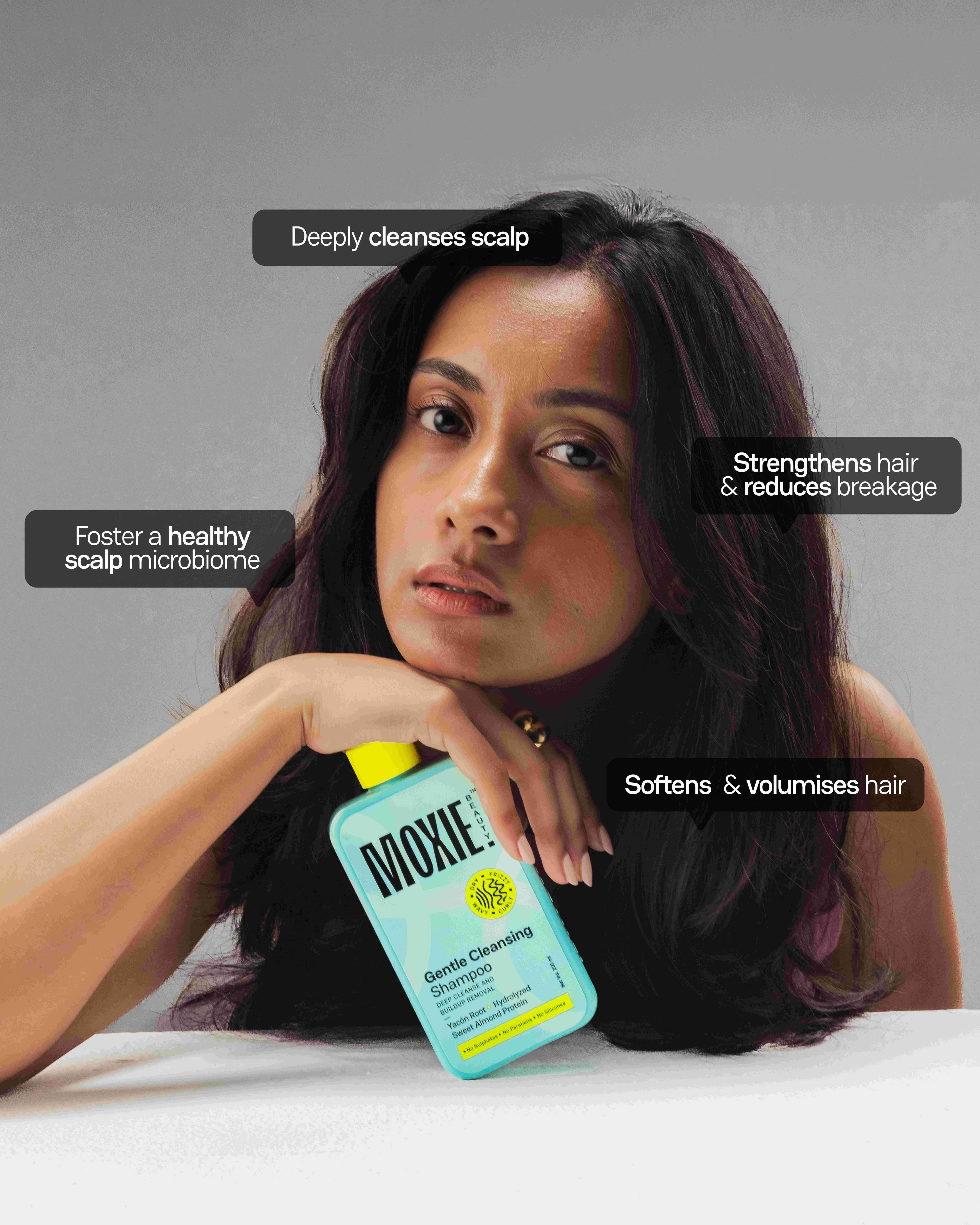 Gentle Cleansing Shampoo for Curly & Frizzy Hair