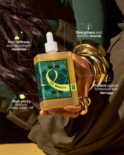 Moxie Beauty Cocoa Hemp Almond Hair Oil benefits for strong nourished hair