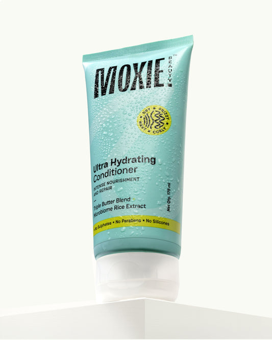 Moxie Ultra Hydrating Conditioner for deeply moisturized, soft, and healthy-looking hair
