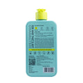 Back view of Moxie Hair Clarifying Shampoo showing product packaging and ingredient detail