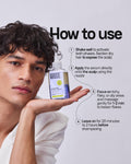 How to use Moxie Beauty Dandruff Detox Pre Wash Treatment for best scalp results