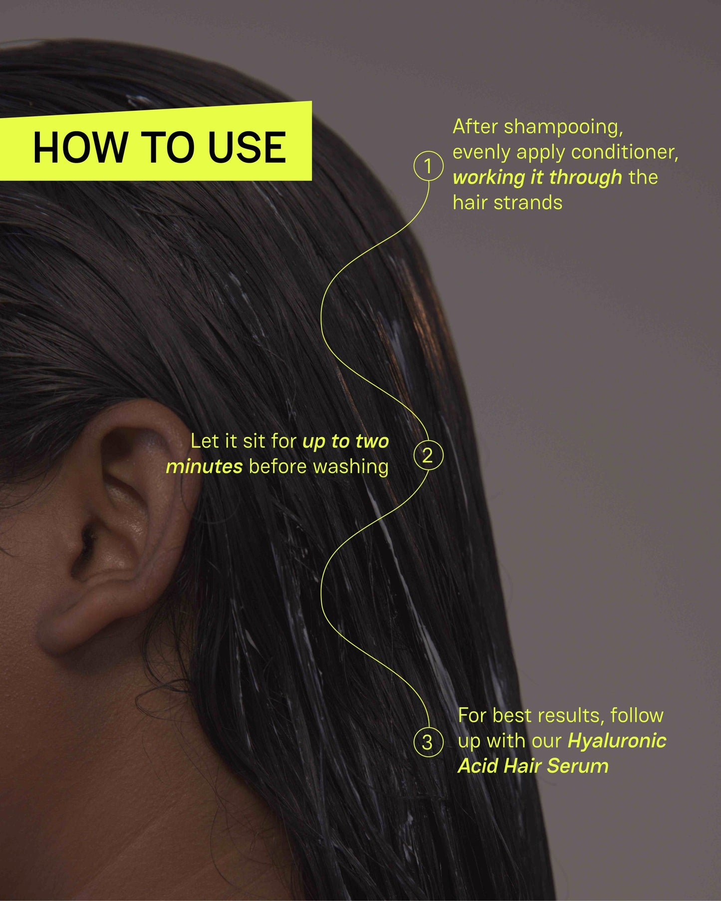 How to use Moxie Beauty Hyaluronic Acid Repairing Conditioner for best results