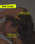 Step-by-Step Guide to use Moxie Dry Shampoo for Curly Wavy Hair Refresh