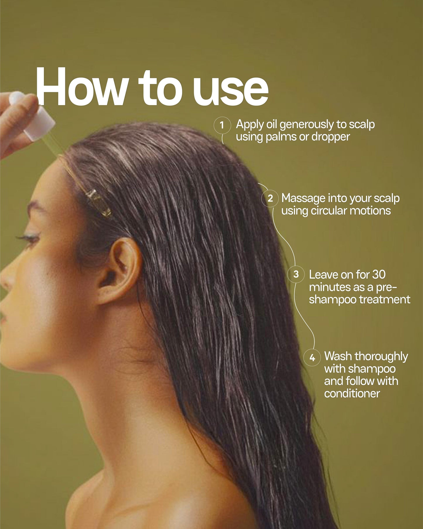 How to use Moxie Beauty Power Champi Routine hair oil for best results