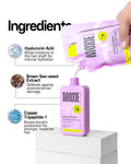 Moxie Beauty Hyaluronic Acid Repairing Shampoo key ingredients for strong hydrated hair