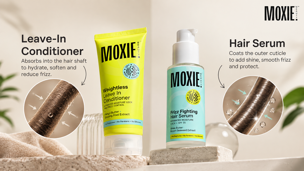 Leave-In Conditioner vs Hair Serum: Which One Does Your Hair Actually Need?