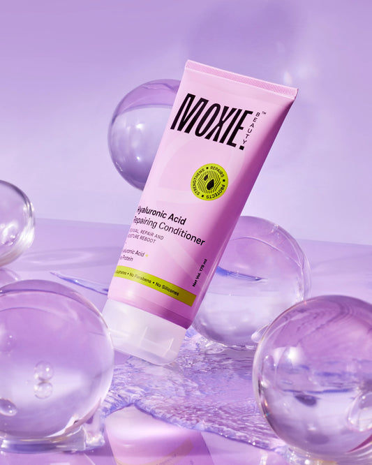 Moxie Beauty Hyaluronic Acid Repairing Conditioner for damaged hair repair