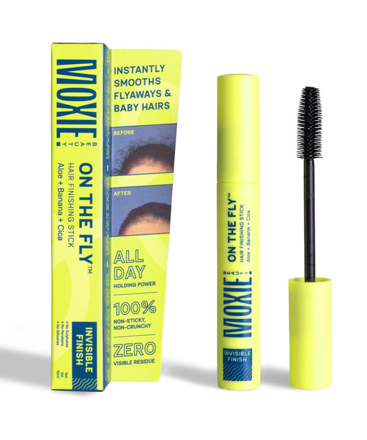Moxie On The Fly Hair Finishing Stick Frizz Control & Flyaway Taming Wax Stick for All Hair
