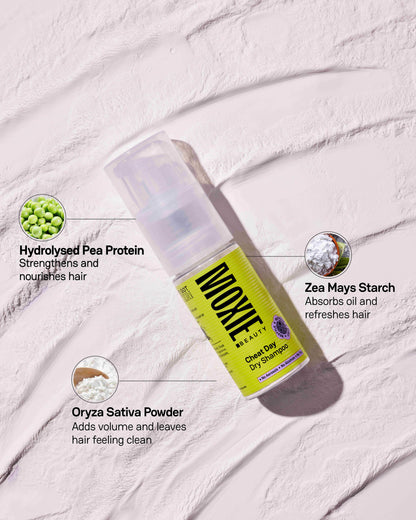 Moxie Dry Shampoo Back Key Ingredients List