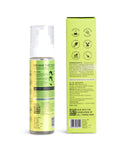 Moxie Firefighter Heat Protection Spray Back Label  with Full Ingredients List & How to Use Guide
