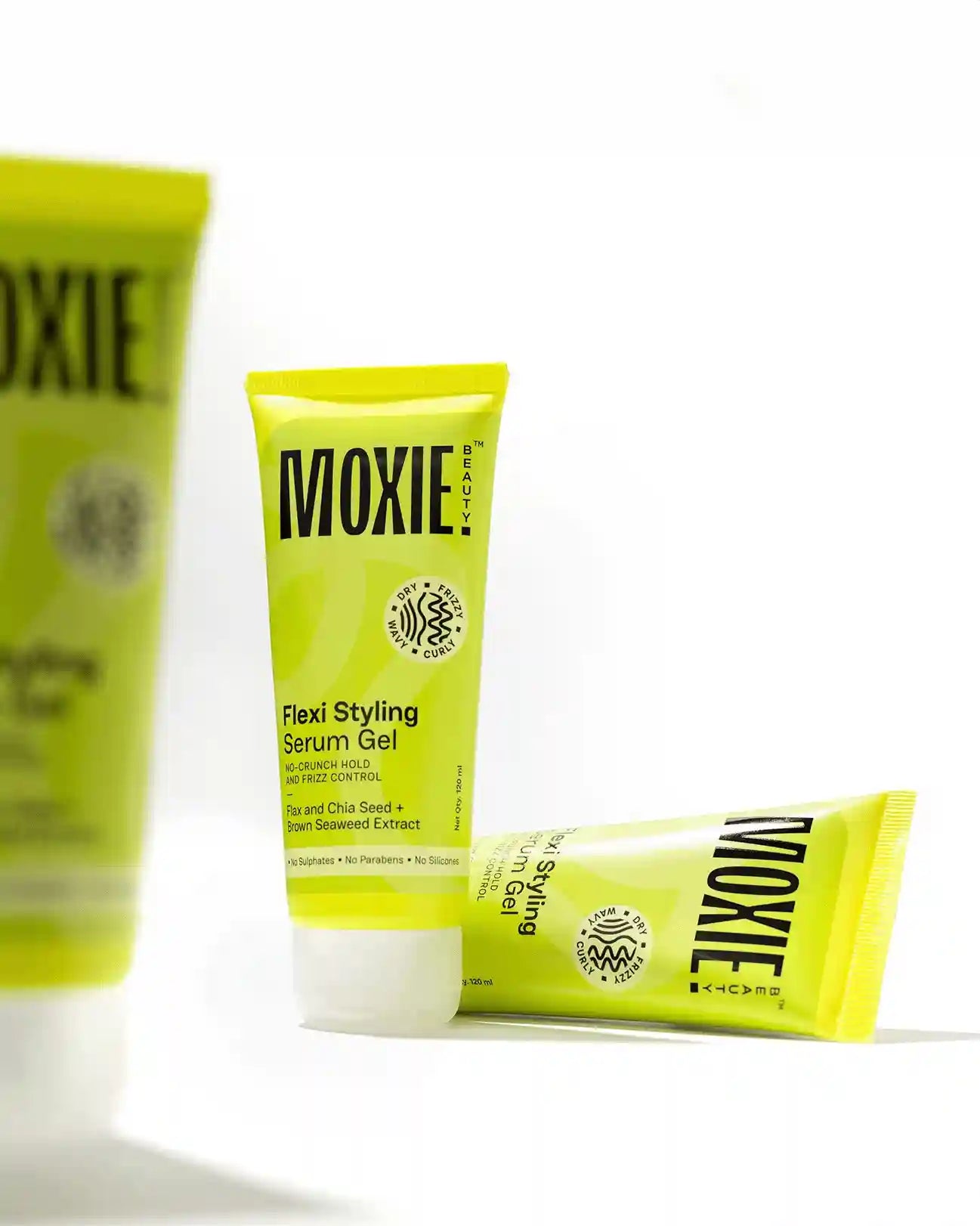 Moxie Beauty Flexi Styling Gel for wavy and curly hair with frizz control and flexible hold