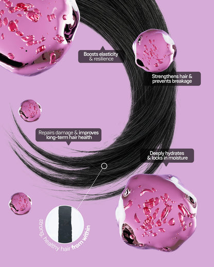 Moxie Hyaluronic Acid Hair Serum Benefits Intense Moisture, Frizz Control & Defined Curls