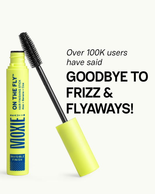 Moxie On The Fly Hair Finishing Stick Frizz Control & Flyaway Taming Wax Stick for All Hair