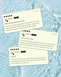 Customer reviews sharing experiences with Moxie shampoo products