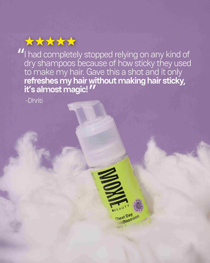 Moxie Dry Shampoo & Brush Combo Customer Review