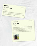 Customer testimonials sharing real results after using Moxie hair products