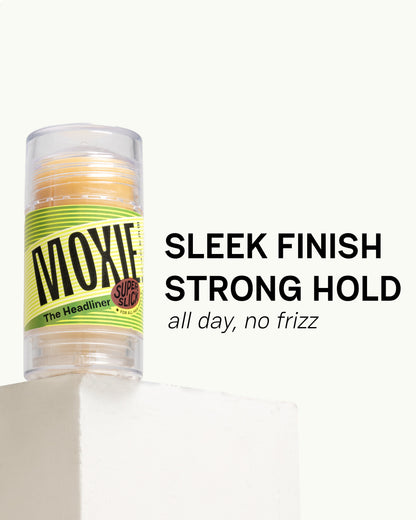 Moxie The Headliner Hair Wax Stick Strong Hold Edge Control & Frizz Taming for All Hair Types