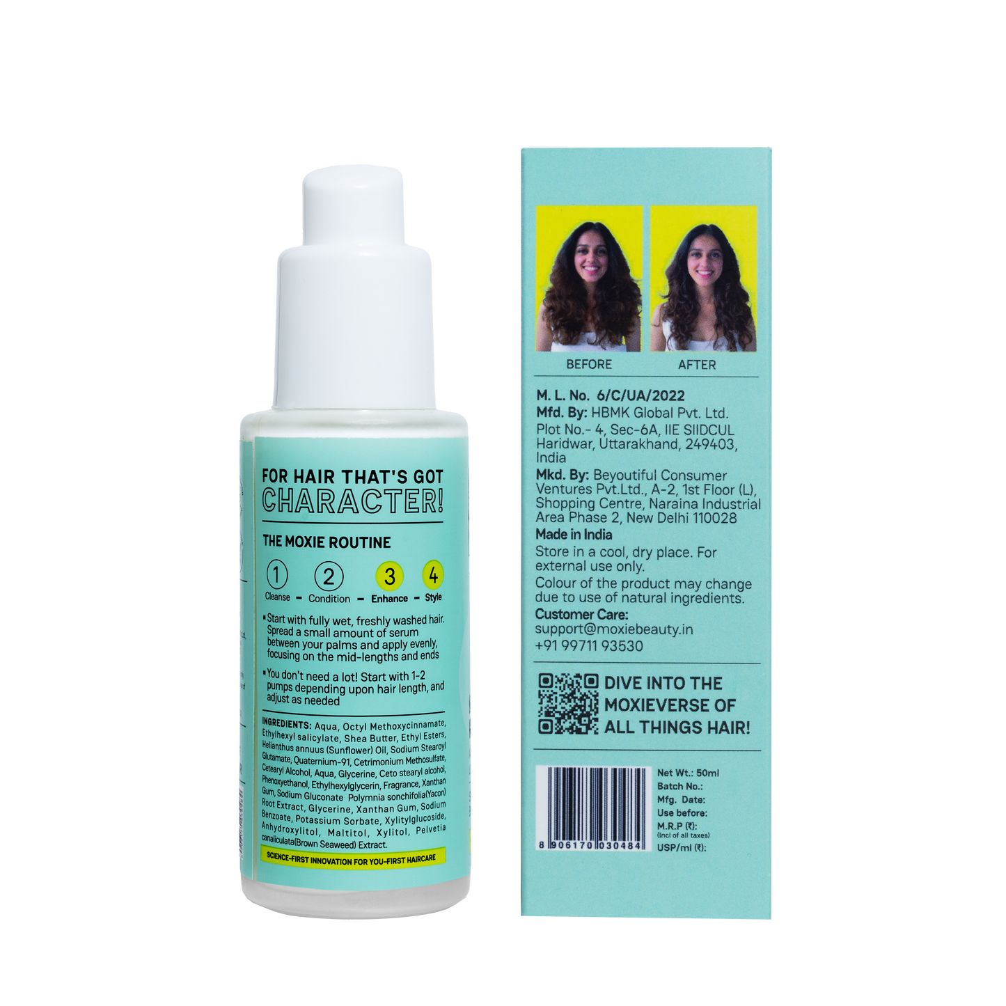 Frizz Fighting Hair Serum (With SPF35)