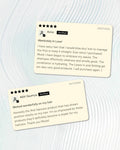 Customer review highlighting results from Moxie hair routine