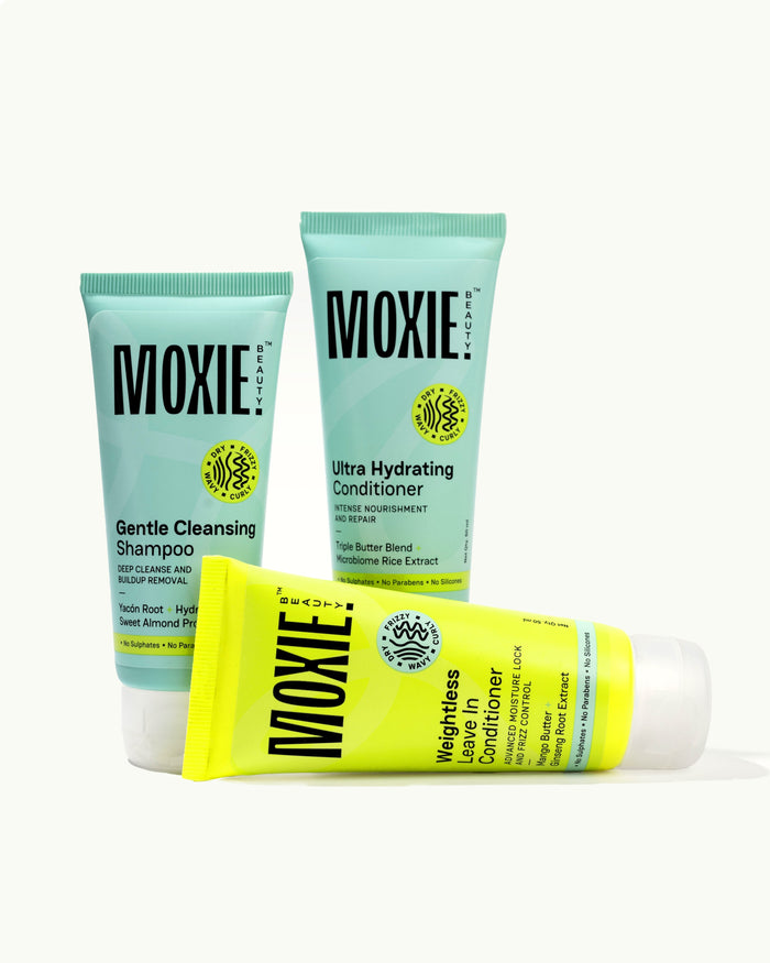 Wavy Essentials Trio (3 Steps for Wavy Hair): Travel Size